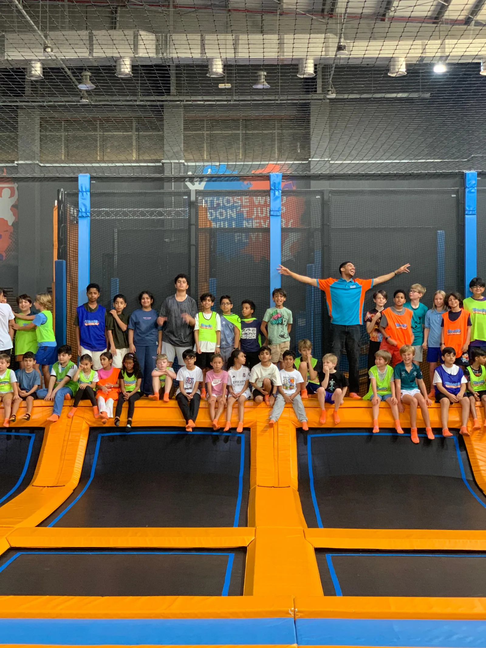 Happy kids at camp